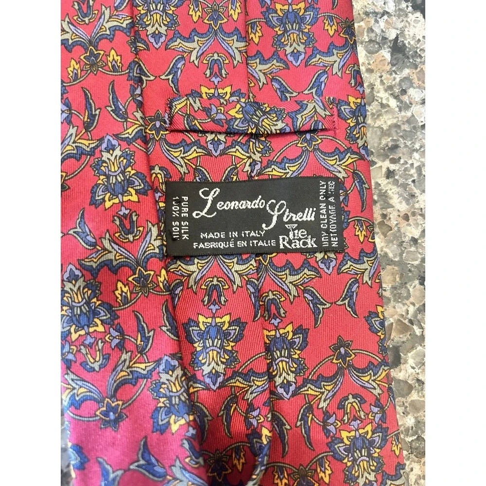 Bundle Of Four 100% Silk Ties Retro